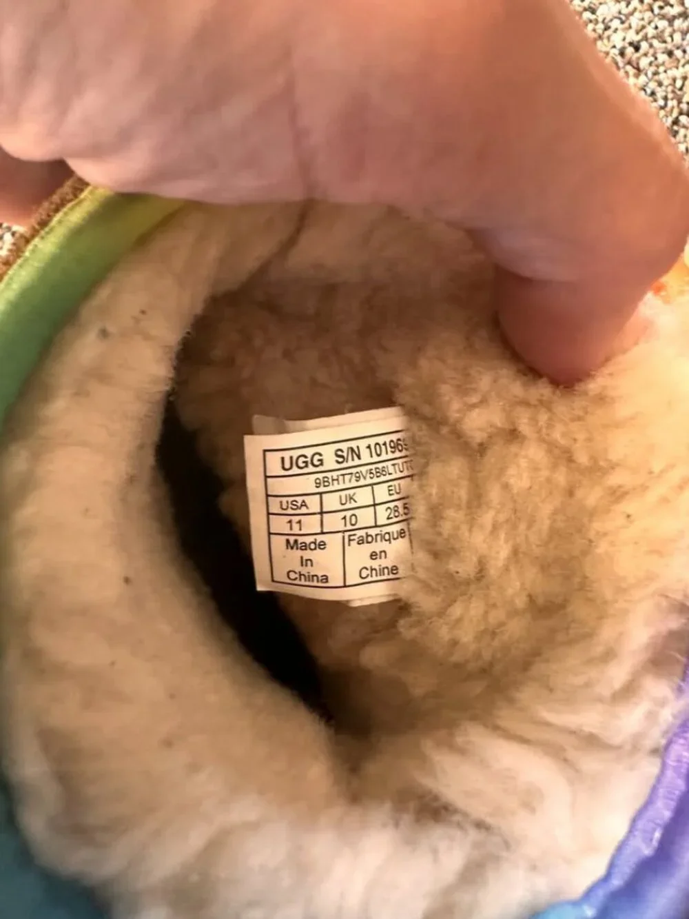 Ugg rainbow kids 11